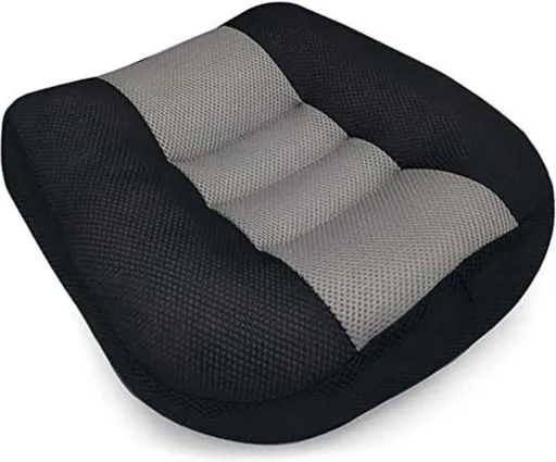 Car Seat Booster Cushion Portable Elevated Support for Children Travel Daily Rides Breathable Fabric