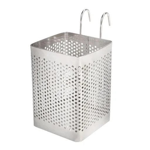 Stainless Steel Utensil Holder for Kitchen Counter Dishwasher Chopstick Basket for Countertop Chopstick Spoon Spatula Holder Dryer