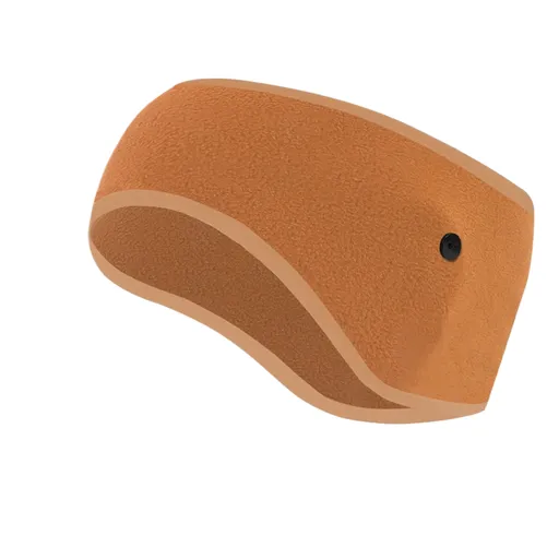 Winter Fleece Ear Warmer Headband with Button Straps for Running Cycling Hiking Outdoor Sports