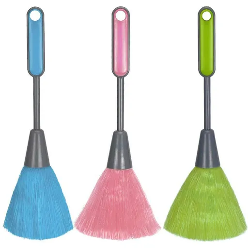 3 Pack Fluffy Microfiber Delicate Kitchen Duster Laptop Keyboard Brush Computer Screen Cleaner Tool (Blue, Green, Pink)