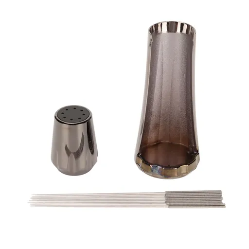 Stainless Steel Coffee Powder Stirring Tool Coffee Stirrer Distribution Tool for Home Kitchen Dinning Room Gray