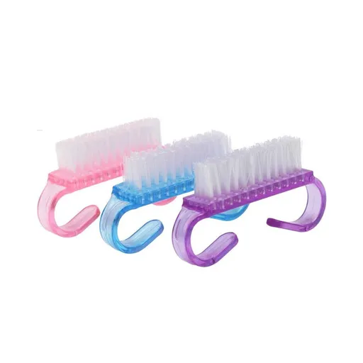 3Pcs Handle Grip Nail Brush,Nail Cleaner Nail brushes,Hand Fingernail Brush Cleaner Scrubbing Kit Pedicure for Toes and Nails Men