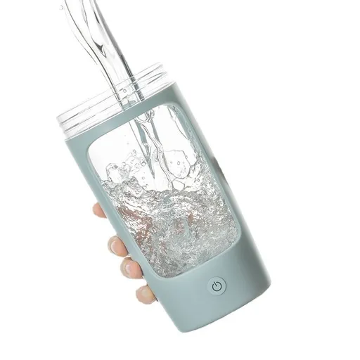Electric Shaker Bottle, Blender Bottles For Protein Mixes, Portable Mixer Cup, Rechargeable Shake Cups 22 oz(Blue)