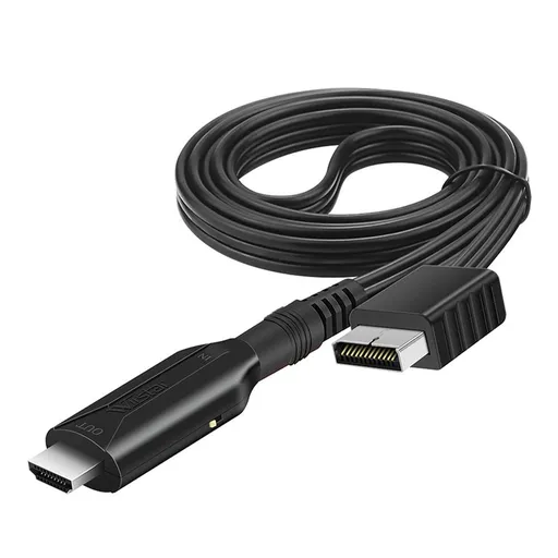 PS2 to HDMI Adapter Cable with RCA AV HD Output Compatible with Playstation 2