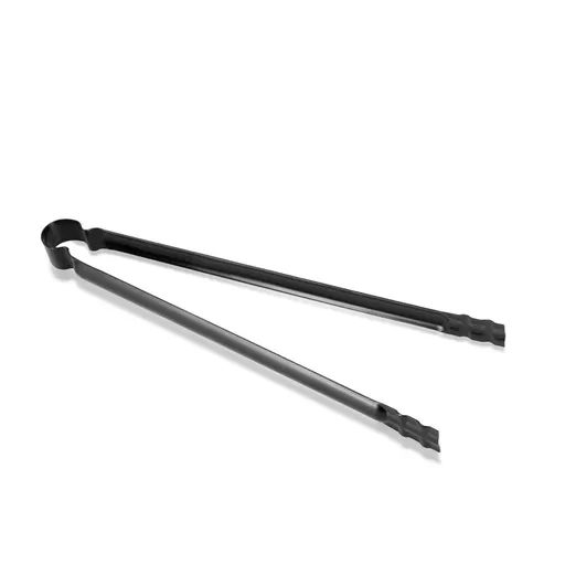 BBQ Charcoal Tongs For Grill,Firewood Grabbers,Heavy Duty Carbon Steel Metal Clip Tongs Clamp Clip for Charcoal Serving Tools