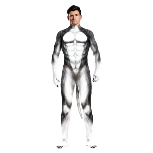 House Of Dasein Halloween Whole Cosplay Costumes Animal Catsuits 3D Printed Jumpsuits Unisex Bodysuit - M - Style 10