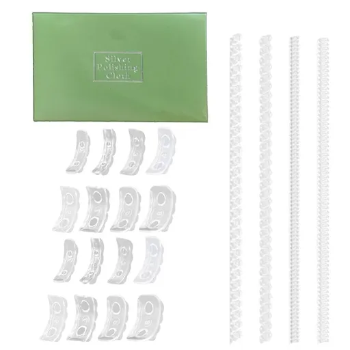 Invisible Ring Size Adjuster Transparent Ring Guard for Loose Rings 4 Size Resizer Measuring Tool for Any Rings Size