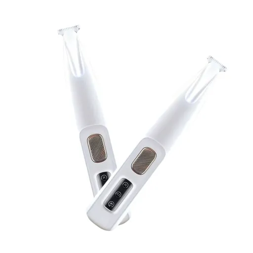 100pcs Cat Grooming Trimmer with LED Light, Rechargeable Low Noise Pet Paw Hair Clipper