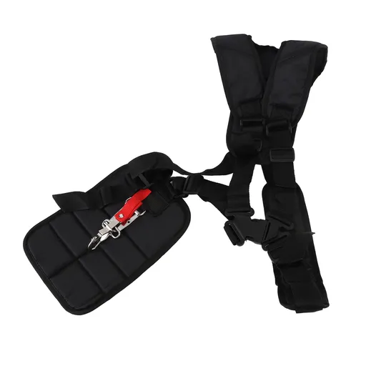 Lawn Trimmer Strap Sponge Nylon Ergonomic Water Resistant Breathable Adjustable Weed Wacker Double Shoulder Strap