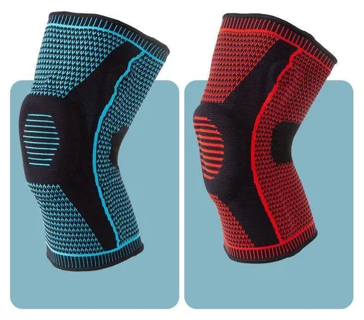 2 Pack Knee Sleeve Red Size M