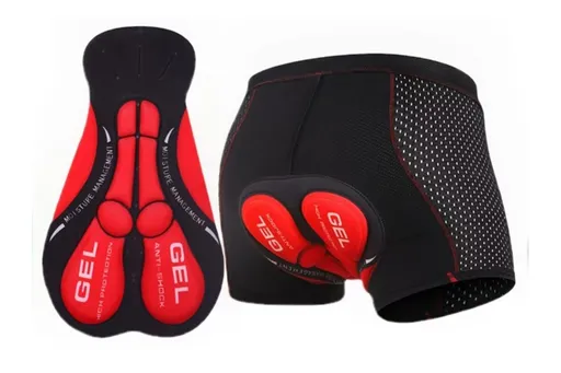Silicone Gel Padded Cycling Underwear for Mountain Road - M