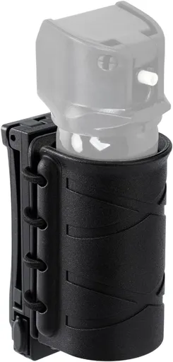 Open Top OC/Mace Spray Holster for Duty Belt/Vest Quick Release Pepper Spray Case MK3/MK4 Canister Holder Polymer Carrier Sheath for Law Enforcement Police Security Prison/Corrections Officer