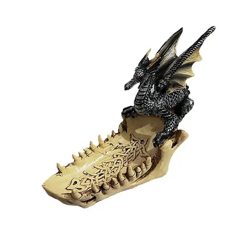 1PCS Dragon Ashtray Dragon Tooth Boat Evil Dragon Decoration Dragon Statues Dragon Statue Dragon Statues and Figurines