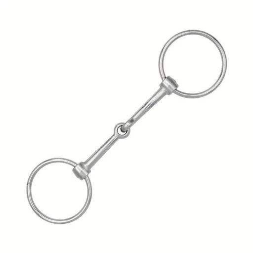 Ring Hollow Jointed Mouth for Equestrian Supplies Enhanced Control and Comfort, Jointed Chewing Mouth Roller, Suitable for Training Horses