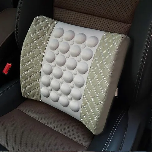 Electric Massage Car Cushion - Lumbar Pad for Vehicle Seat Back Support