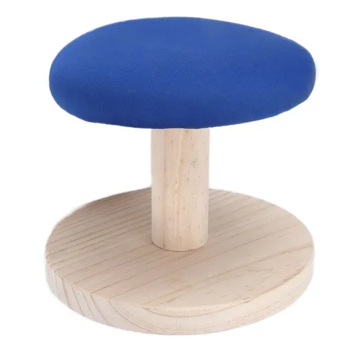Small Ironing Board, Portable Wood Iron Board for Sewing Craft Room Household Dorm (Round Ironing Stool)