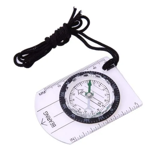 Orienteering Compass Hiking Backpacking Camping Compass Map Reading Outdoor Waterproof Compass for Scout Kids Women
