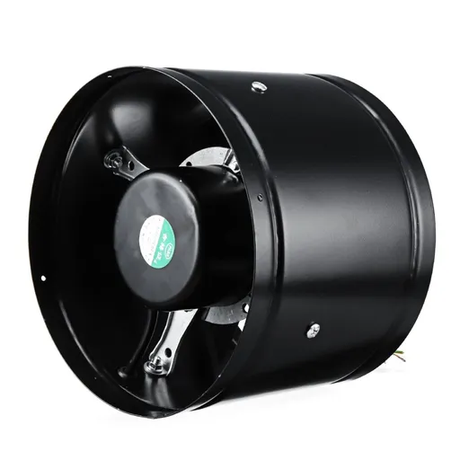 8 Inch Duct Fan Low Noise Exhaust Fans for Kitchen Garage Bathroom Ventilation Blower