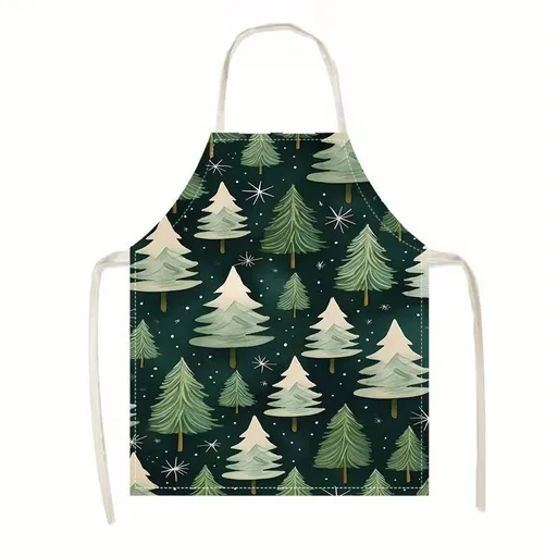 Santa Christmas & Halloween Apron, 75x65 cm Flannel, soft and warm, large size offers extra coverage, wonderful as a gift for friends and family.