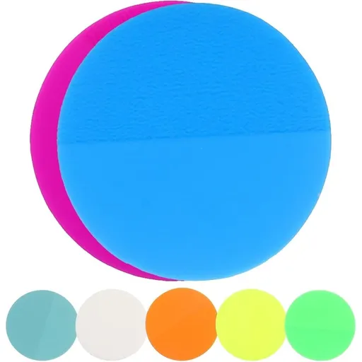 8pcs PET Sticky Page Markers Reusable Round Index Tabs for Reading and Notes