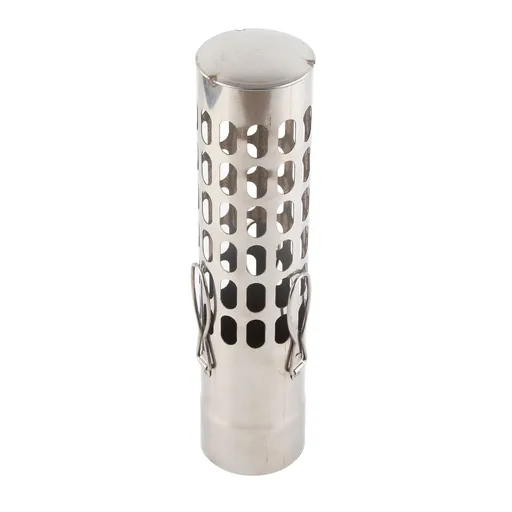 Tent Chimney Pipe Cover Weatherproof Ventilation Stainless Steel Stove Pipe Rain Cap for Outdoor Camping