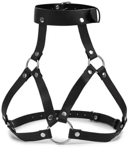 Bra Straps - Punk Cupless Bra Straps - Bra Tops - Bra Support - Bra Chains