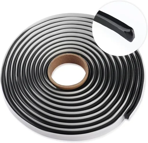 13Ft Car Headlight Sealant Butyl Tape,Waterproof Sealant Caulking Tape Avoids Noise & Leakage,Universal Car Accessories Sealing Tape for Car Truck SUV Headlights/Taillights