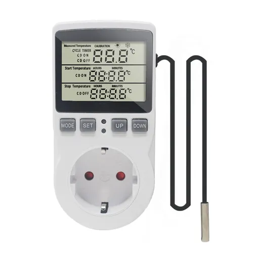 Intelligent digital thermostat countdown temperature control switch socket timed temperature controller