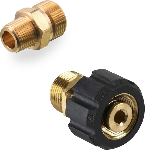 Pressure Washer Adapter and M22 Pressure Washer Fitting