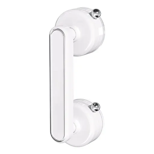 New Powerful Large Suction Cup Handle, Glass Door and Window Handle, Cabinet, Refrigerator, Furniture Auxiliary Handle, no Need for Drilling Installation, Detachable (White)