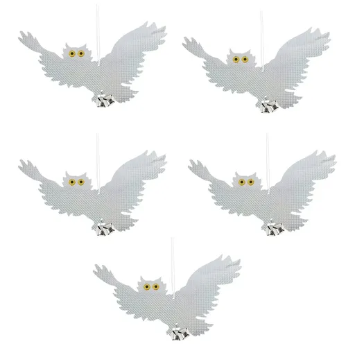 Reflective Owl Bird Deterrent Hanging Garden Yard Pest Control Outdoor - Flying Style