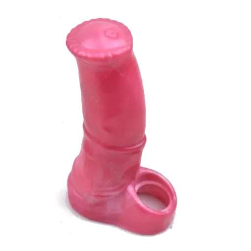 House Of Dasein Reusable Condoms Silicone Penis Extenders Sleeves For Men Sex - Frrk-Rd305