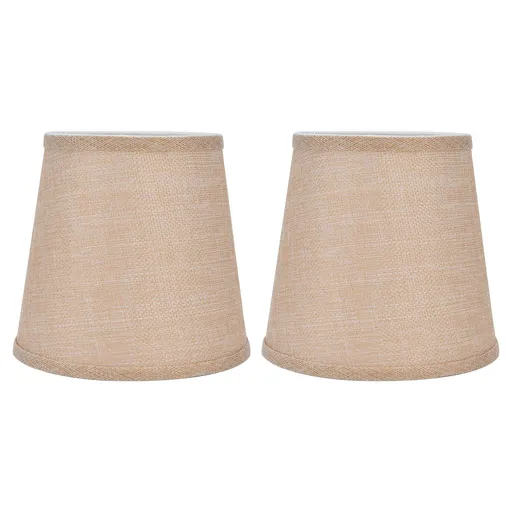 2Pcs Modern Lampshade Home European Style E14 Lamp Shade for Table Lamps Floor Lamps Chandeliers