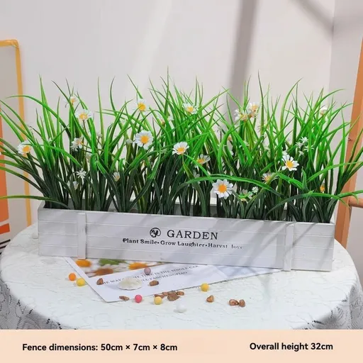 faux potted plant, sunflower, wooden box, home decor, Australia, living room decoration, tabletop decoration, no maintenance plant, realistic artificial flowers, gift for mum, farmhouse style, modern rustic decor - Multi - Size 29