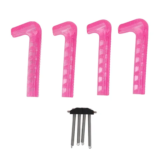 pcs Skate Guards Non-Slip Soft Plastic Adjustable Hockey Skate Blade Protectors for Home