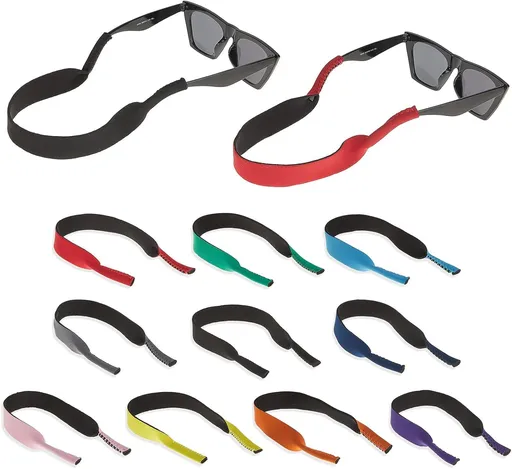 10 Pieces Neoprene Sunglasses Floating Straps Eyewear Retainer Durable Floating Glasses Straps Soft Eyewear Holders Around Neck for Men Women Running Activities(40 cm,Classic)