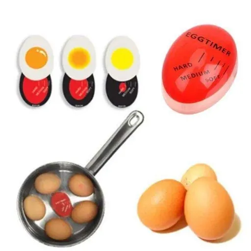 Red Egg Timer, perfect results every time
