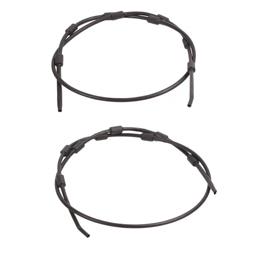 2PCS Replacement Tree Stand Cables 65 Inch Stainless Steel Plastic Climbing Treestand Cables for Hunting Accessories