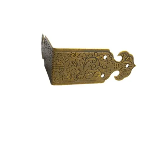Vintage Guards Desk Edge Box Corner Cover ors Antique 50x20mm L Shaped Vintage Gold Corner Protector,Brass Decorative Box