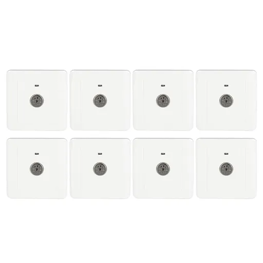 8pcs Concealed Sound Control Switch Light Control Panel for Home Office 250V 10A