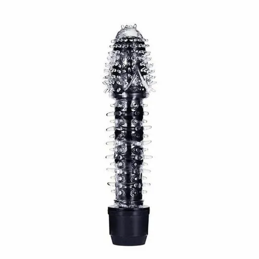House Of Dasein Powerful Silicone Vibrator G Spot Clitoral Stimulator - Black