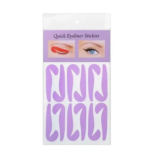 Eyeliner Eyeshadow Stencil Set Eye Makeup Fox Template Non-Woven 12 Styles Cards - A (2PCS)