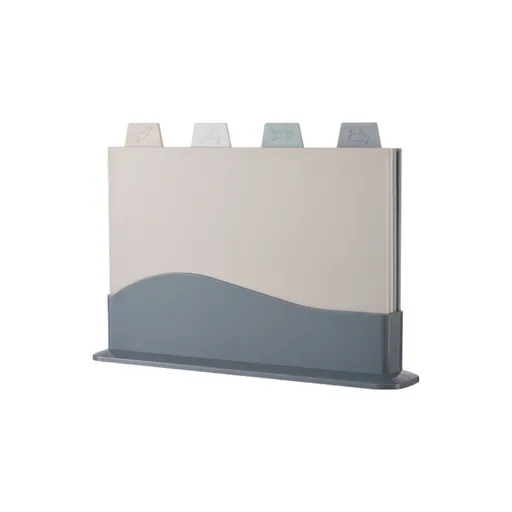 4 Pcs Creative Complementary Food Special Wheat Straw Cutting Board PP Plastic Cutting Board Cutting Board