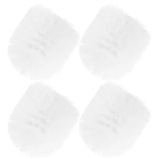 4pcs Toilet Brush Replacement Heads Bathroom Toilet Cleaning Tools Toilet Brush Refill