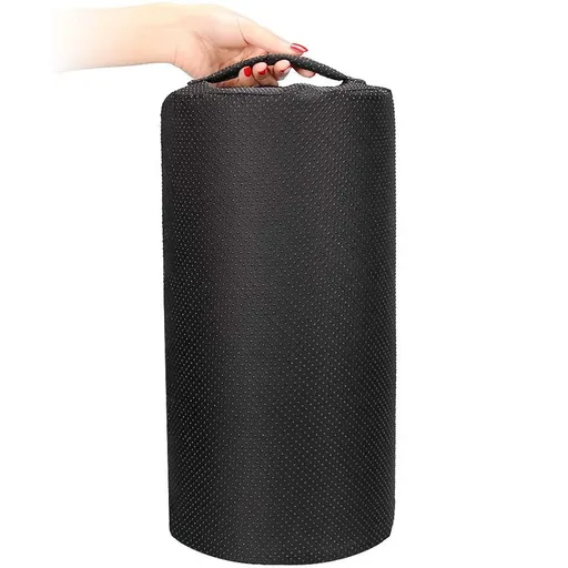 Foot Rest Cushion Ergonomic Memory Foam Portable 15.7x7.8x3.9 inch Non-Slip Fabric Cover