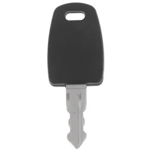 Luggage Lock Key Replacement Universal Compatibility Durable Copper Construction Black 4.8cm x 1.8cm