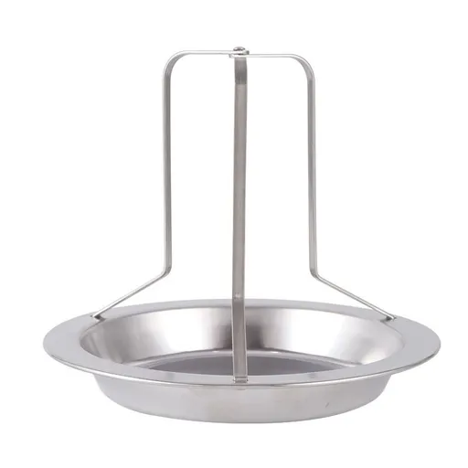 Thanksgiving Christmas Turkey Roaster Grill Beer Can stand rack, Stainless Steel Vertical Chicken Roaster for Camp Chef Turkey