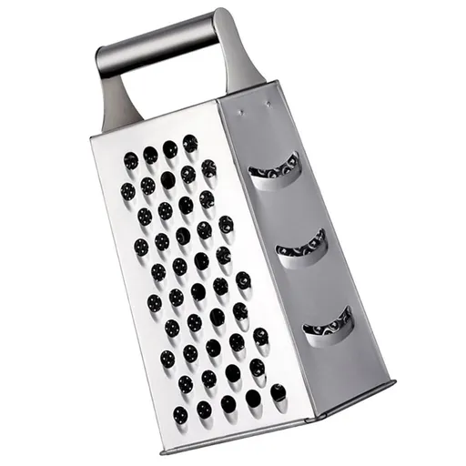 Stainless Steel Countertop Cheese Grater for Food Prep, Kitchen Tool, 1 Set