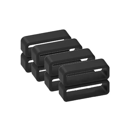 4/8pcs Watch Silicone Gel Ring Bracelet Rubber Bands for Men Women Fashion - 18mm-8pcs