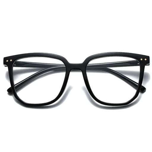 Retro eyeglass frame, fashionable and plain frame, large square frame, irregular frame, decorative decoration